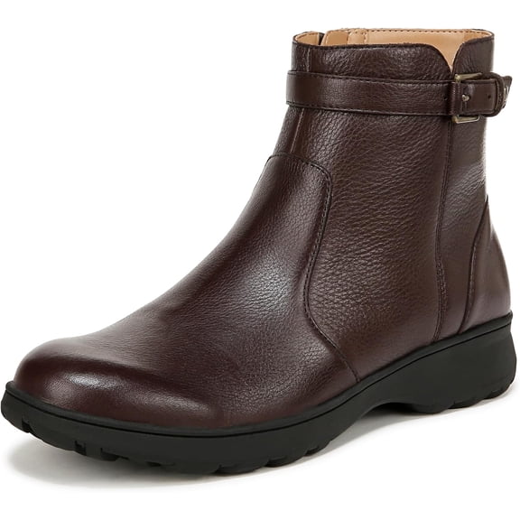 Vionic Women's Redding Ankle Boot Chocolate Ganache Leather 11W
