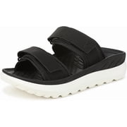 Vionic Womens Renewal Slide Sandals Black 6M