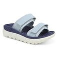 thumbnail image 1 of Vionic Women's Renewal Slide Sandals Blue Mist 6M, 1 of 6