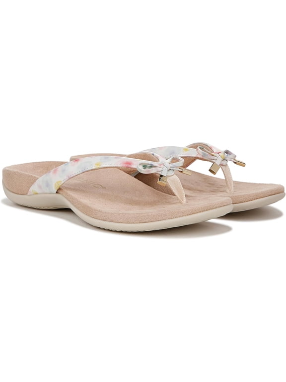 Women's Rest Bella Cream Poppy Print Sandal 11N