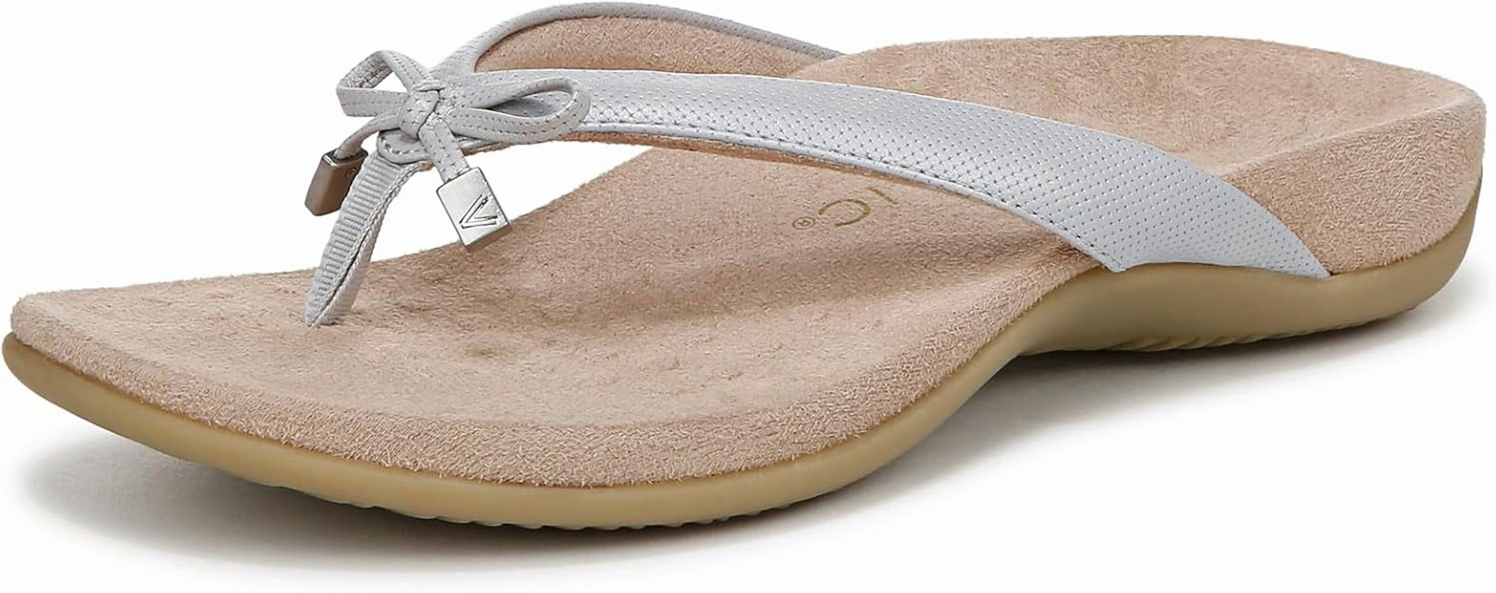 Vionic Bella Vionic Women's Rest Bella Vapor Grey Toe Post Sandal 13M - Walmart.com