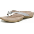 thumbnail image 1 of Vionic Women's Rest Bella Vapor Grey Toe Post Sandal 9W, 1 of 5