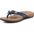 thumbnail image 1 of Vionic Women's Rest Bella X Dark Blue Toe Post Sandal 5M, 1 of 5