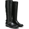 thumbnail image 1 of Vionic Rochelle Wide Calf Women's Boots Black Tumbled Leather Size 7.5 M, 1 of 5