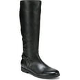 thumbnail image 1 of Vionic Women's Rochelle Tall Zip Boot Black Tumbled Leather 12M, 1 of 5