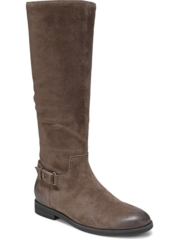 Women's Rochelle Tall Zip Boot Driftwood Suede 9.5W