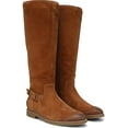 thumbnail image 1 of Vionic Women's Rochelle Tall Zip Boot Tan Suede Wide Calf 9W, 1 of 5
