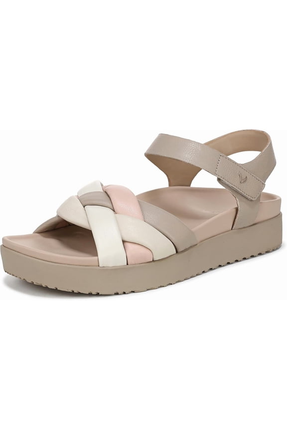 Rosa Women's Sandals Cobblestone Multi Leather Size 10 W