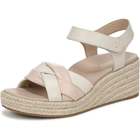 Vionic Saratoga Women's Sandals Cream/Cameo Rose Size 8.5 W