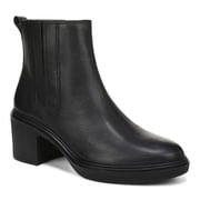 Vionic Womens Savannah Ankle Boot Black Tumbled Leather - J5391L1001