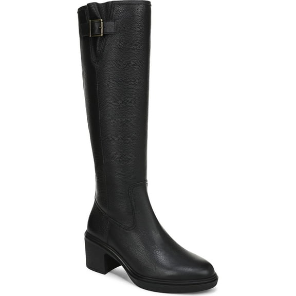 Vionic Women's Sonora Knee High Boot Black Leather 9M