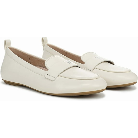 Vionic Women's Tessa Loafer Ivory Leather 10.5M