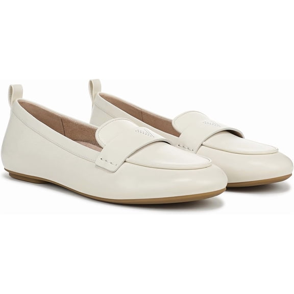 Vionic Women's Tessa Loafer Ivory Leather 9W