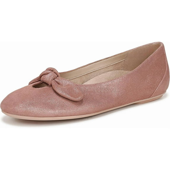 Vionic Women's Tilly Ballet Flat Cinder Rose Metallic 5M