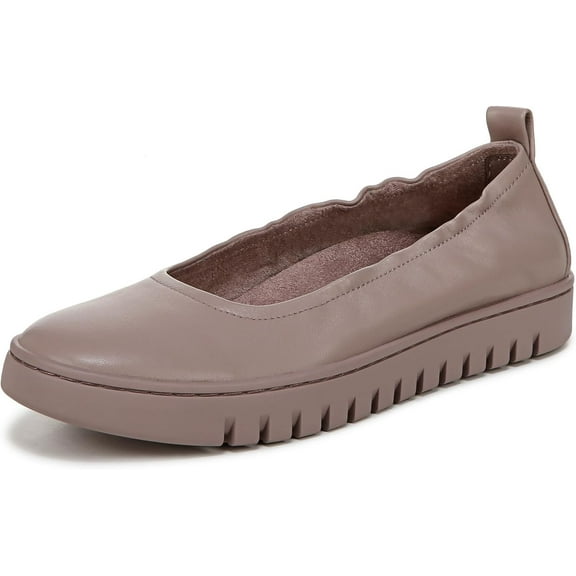Vionic Women's Uptown Ballet Slip-ons Loafer Magnolia Dusk Grey 8.5W
