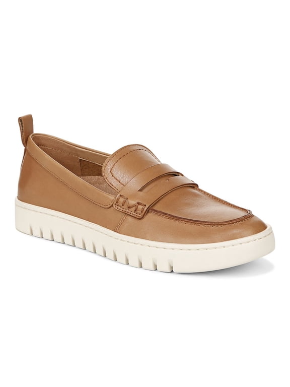 Women's Uptown Loafer Camel Leather Size I6609L2202 Soft Flexible Sole
