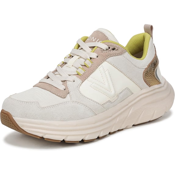 Vionic Women's Walk Max Skyline Sneaker Ivory Metallic 6.5M