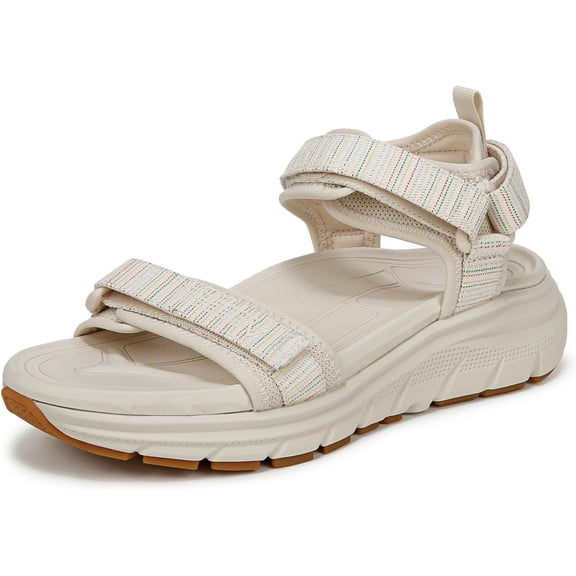 Vionic Walk Max Wanderer Women's Sandals Cream Mesh Size 12 M
