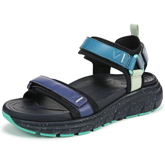 Vionic Women's Walk Max Wanderer Sandal Navy Blazer Multi 7.5M