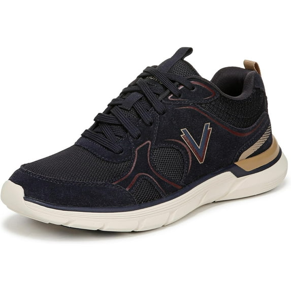 Vionic Women's Walk Parkside Sneaker Navy Cherry Multi 11M
