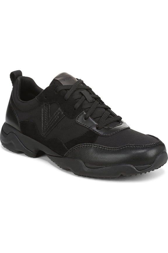 Women's Walk Slim Glide Sneaker Black/Black 10M