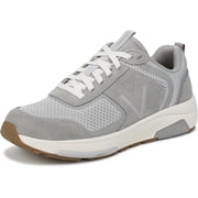 Vionic Walk Strider Knit Women's Fashion Sneakers Chateau Grey Nylon Leather