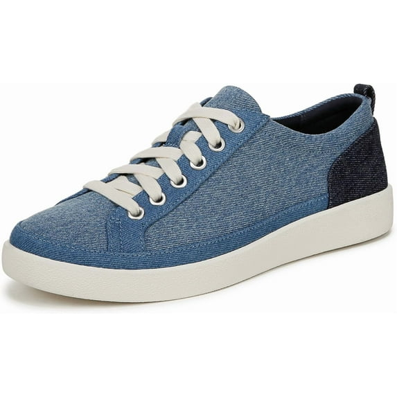 Vionic Women's Winny 2 Lace Up Sneaker Light Blue Denim 10M
