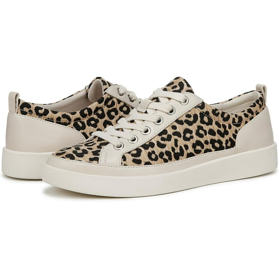 Vionic Women's Winny Sneakers Leopard Raffia 8.5W