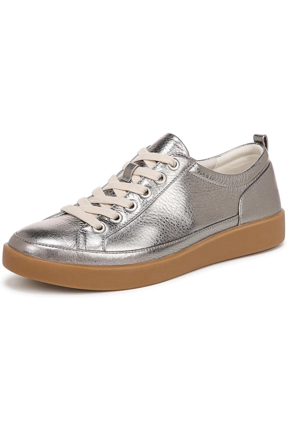 Women's Winny Sneakers Pewter Leather 10W