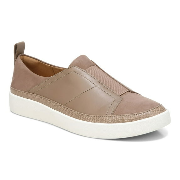 Vionic Women's Zinah Slip-on Sneaker Brownie Leather - H7721L1200
