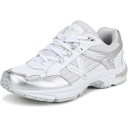 Vionic Womens 23Walk 2.0 Sneaker - White Silver Leather