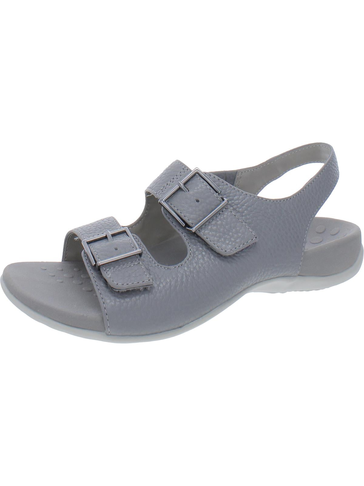 Vionic Womens Albie Leather Casual Sport Sandals - Walmart.com