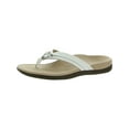thumbnail image 1 of Vionic Womens Aloe Suede Flat Thong Sandals, 1 of 3