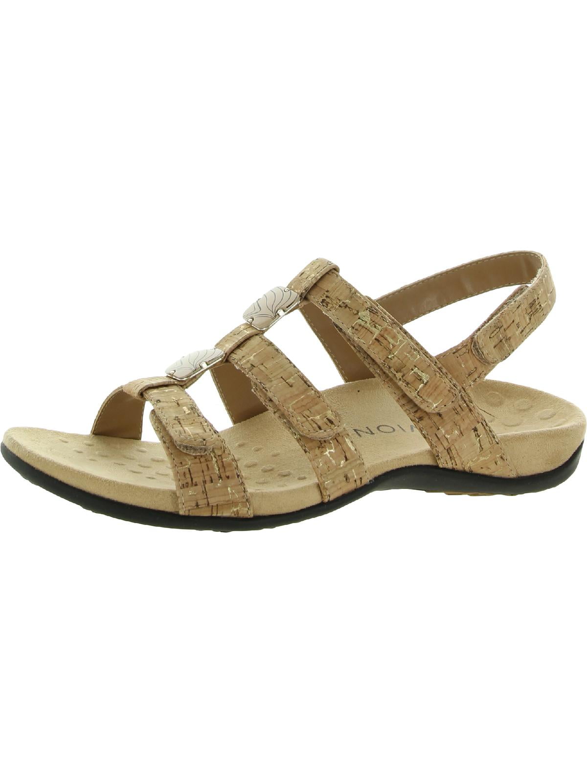 Vionic Womens Amber Ankle Strap Open Toe Strappy Sandals