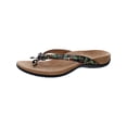 thumbnail image 1 of Vionic Womens Bella II Patent Printed Flip-Flops, 1 of 3