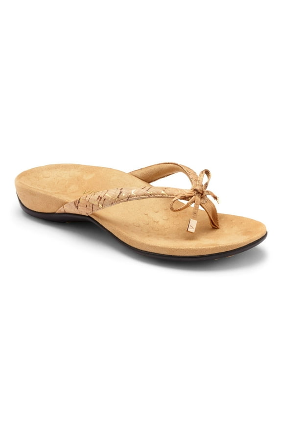 Vionic Women's Rest Bella Gold Cork Sandal 7W