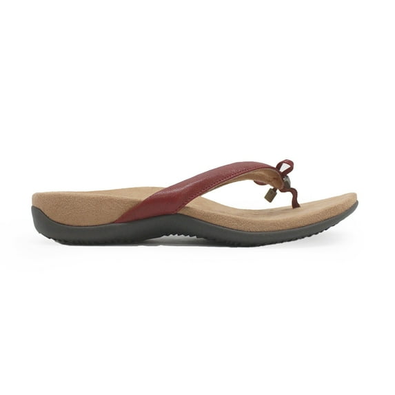 Vionic Bella Women's Sandals Syrah Leather Size 7.5 W