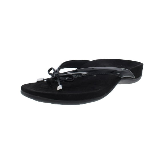 Vionic Women's Bella Toe Post Sandal Black - 10000435001