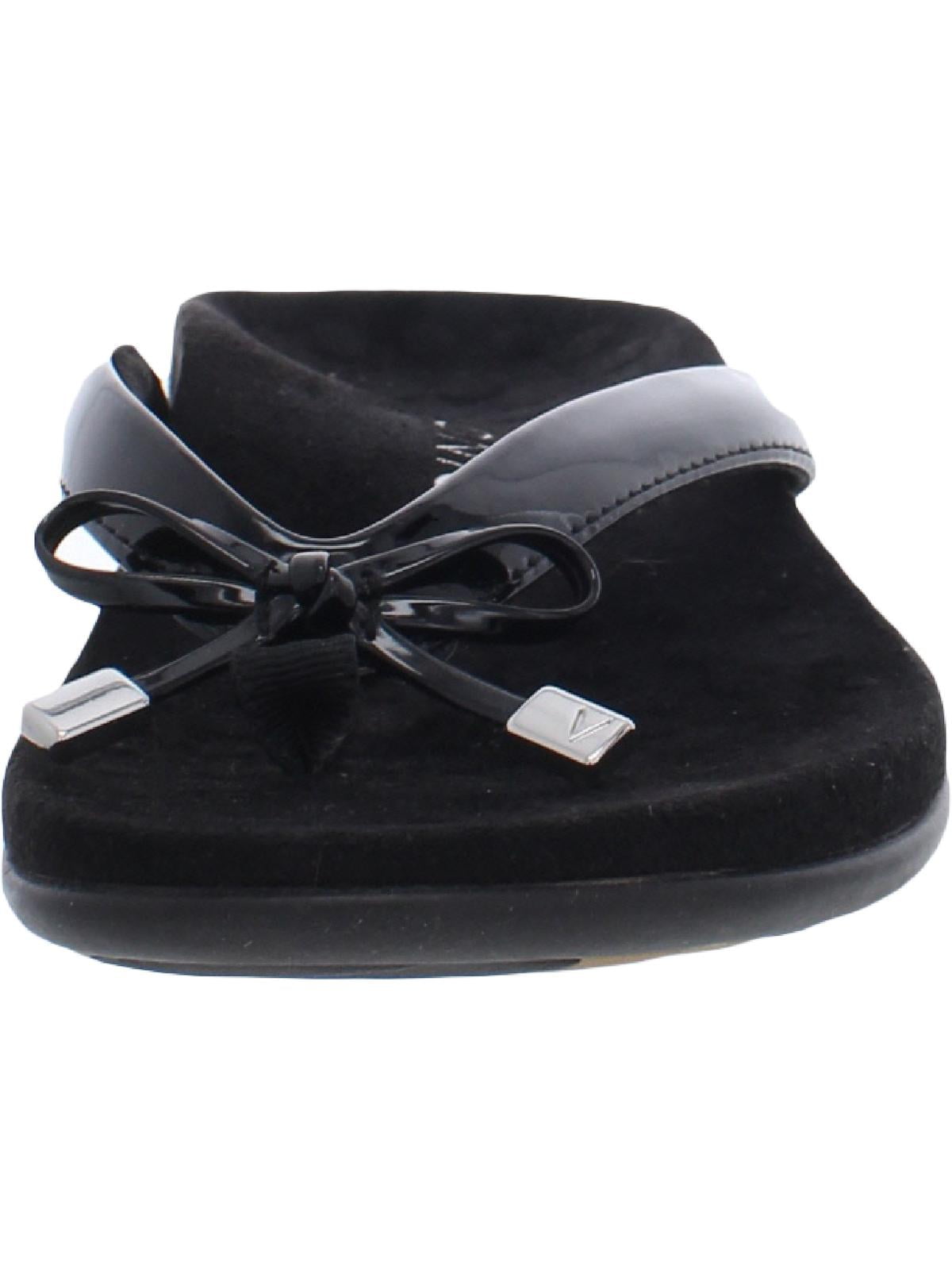 Vionic Bella Vionic Women's Bella Toe Post Sandal Black - 10000435001 - Walmart.com