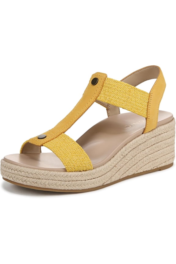 Women's Calera Ankle Straps Heeled Sandal Butter Yellow 7W