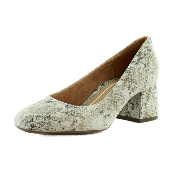 Vionic Carmel Women's Heels Oatmeal Leather Size 6 M