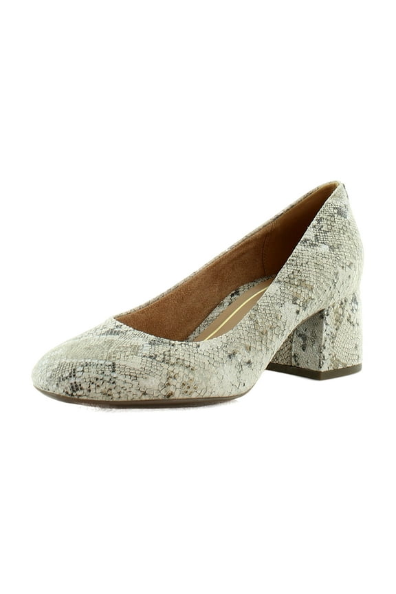 Carmel Women's Heels Oatmeal Leather Size 6 M