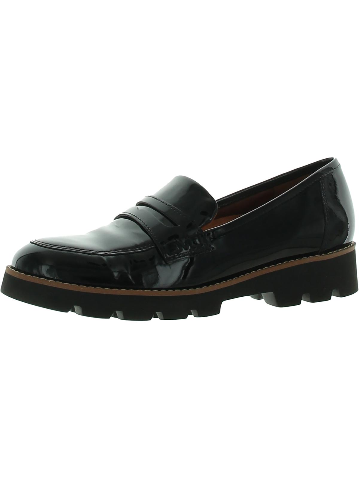 Vionic Womens Cheryl Leather Comfort Penny Loafers