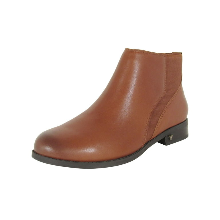 Vionic Womens Country Thatcher Chelsea Ankle Boot Shoes Chocolate US 6