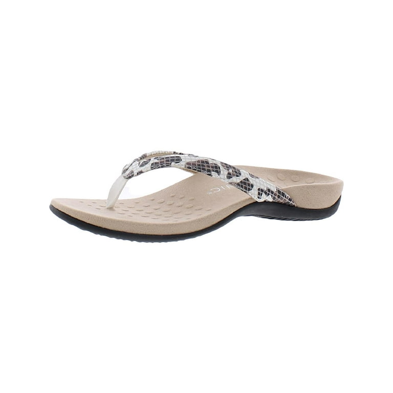 Vionic leather thong sandals sale