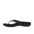 thumbnail image 1 of Vionic Womens Dillon Toe Post Sandal Black, 1 of 5
