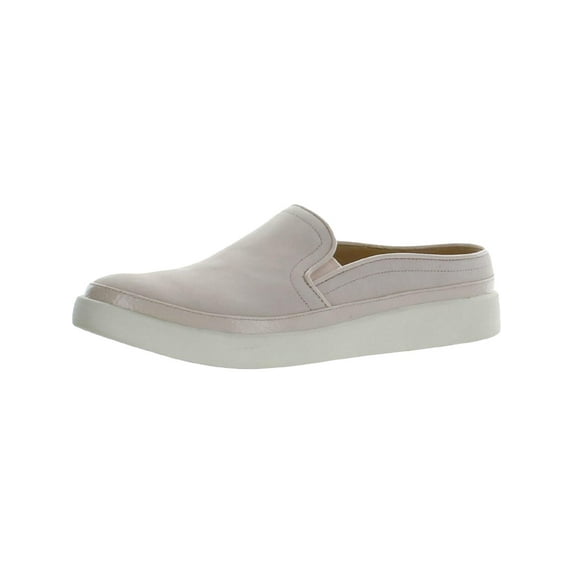 Vionic Womens Effortless Leather Patent Trim Slip-On Sneakers