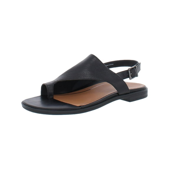 Vionic Womens Ella Leather Toe Loop Slingback Sandals
