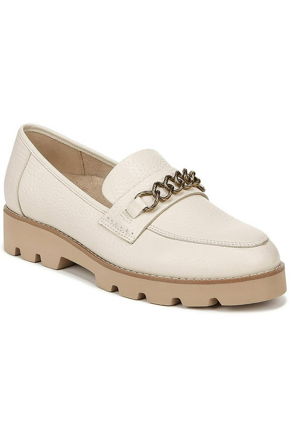 Womens Emalyn Leather Slip On Loafers