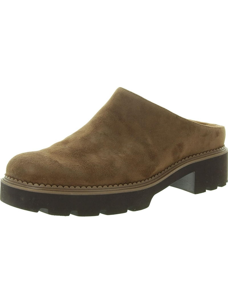 Vionic Fairfax Women's Clogs & Mules Hazelnut Brown Waxed Suede